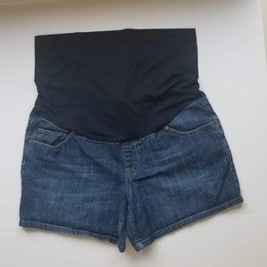 Liz Lange Maternity Jean Shorts Size XL